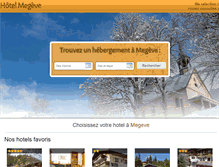 Tablet Screenshot of hotelmegeve.net